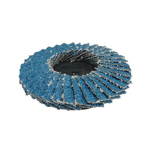 Weiler 2" BobCat Mini Abrasive Flap Disc, Conical (TY29), Type R Mount, 40Z 50947 - main